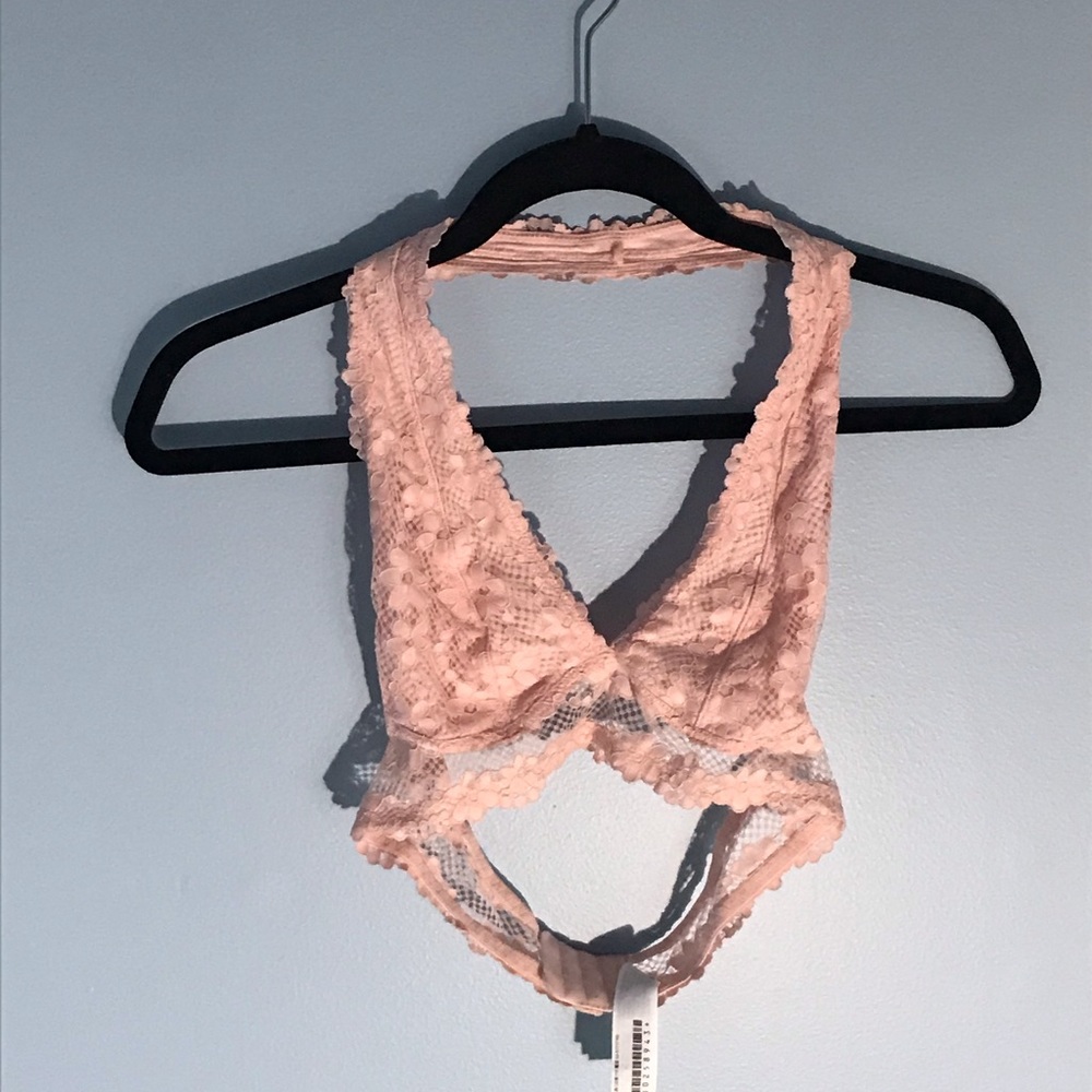 Pink Halter Bandeau